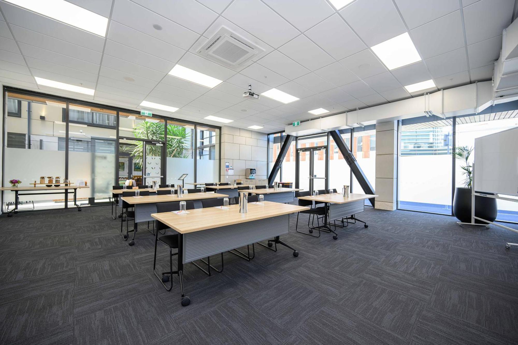 Sudima Christchurch City Eksteriør billede The interior of the new building