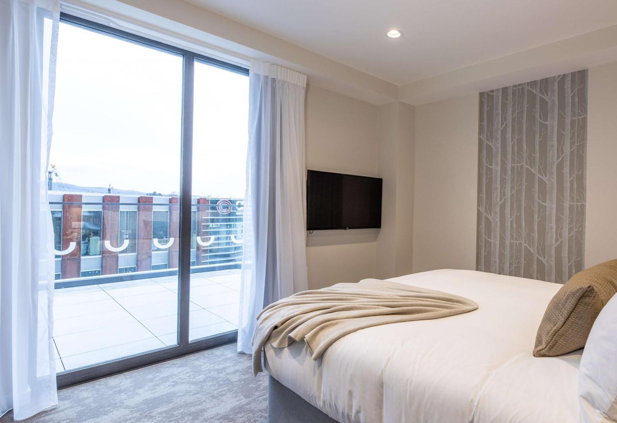 Sudima Christchurch City Eksteriør billede A bedroom at the hotel