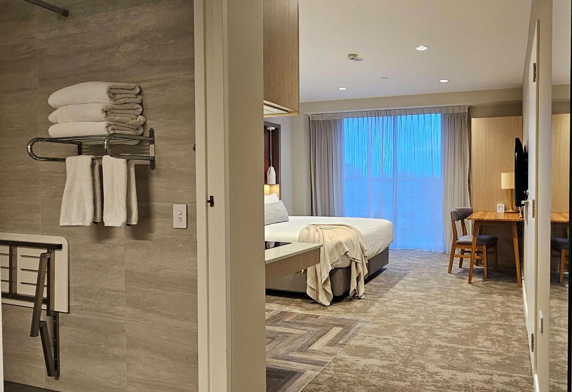 Sudima Christchurch City Eksteriør billede A guest room at the hotel
