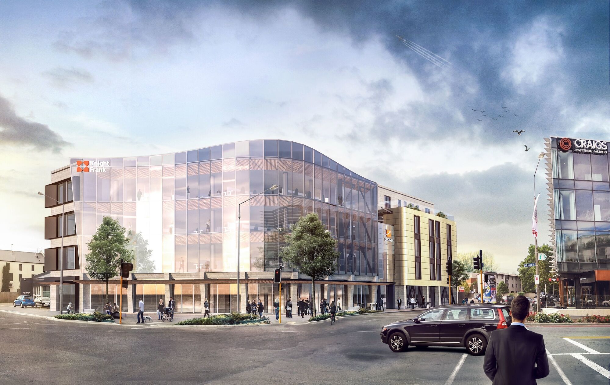 Sudima Christchurch City Eksteriør billede The proposed new building for the University of New Brunswick's Faculty of Engineering and Computer Science.